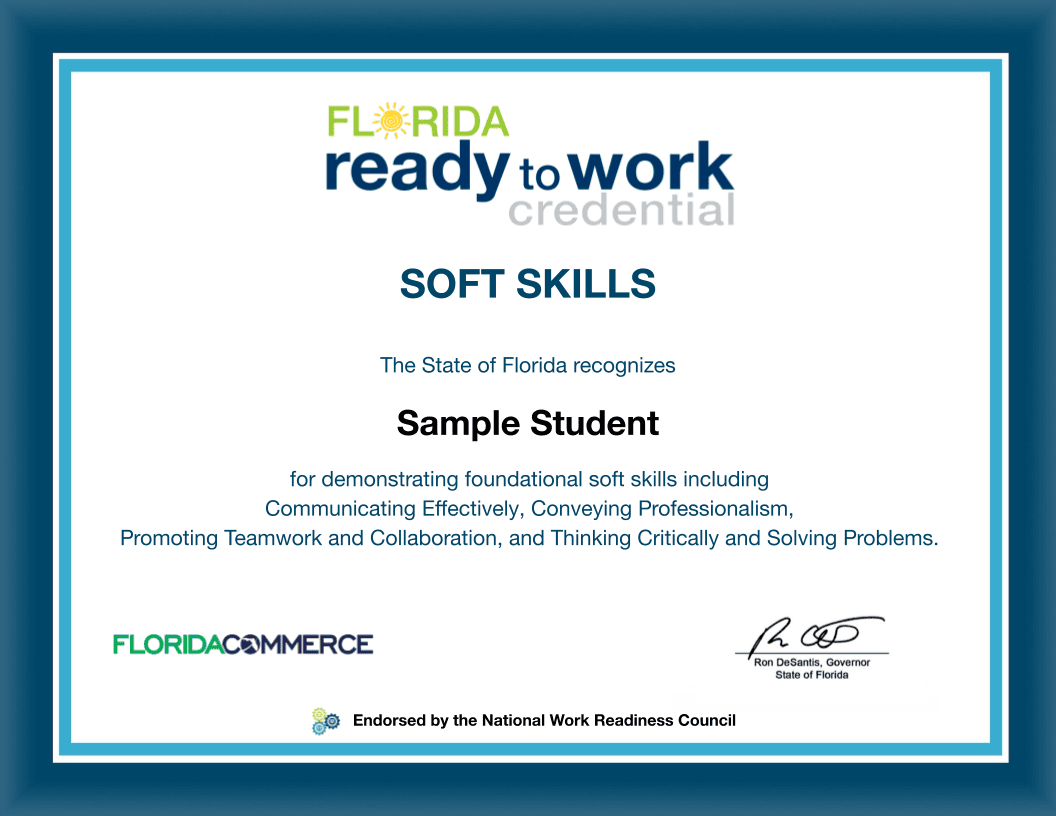 Soft Skills Credential