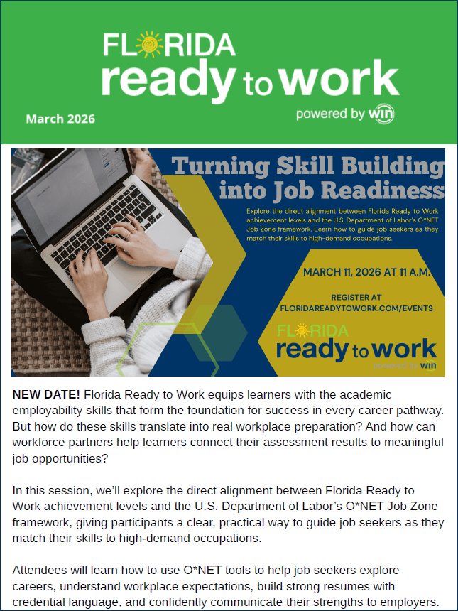 March 2026 newsletter